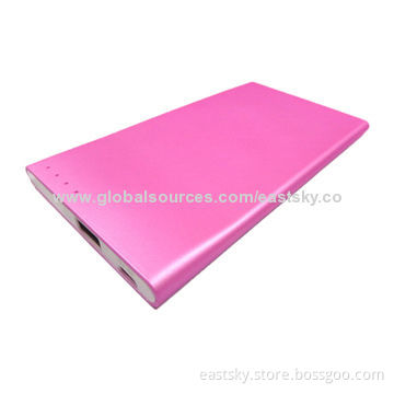 Promotional slim power bank charger, stylish, compact, portable and fashionable designNew